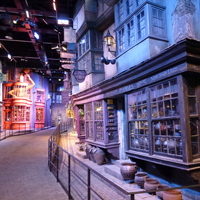 Diagon Alley from Harry Potter Warner Bros studio tour London