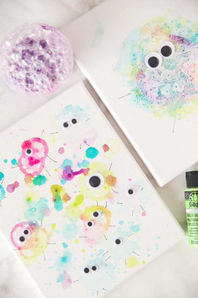 Bubble Paint Monsters