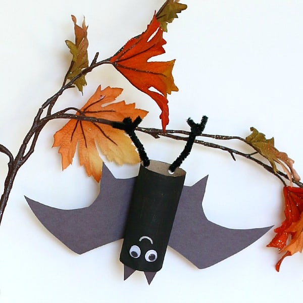 Halloween Crafts Hanging Bat