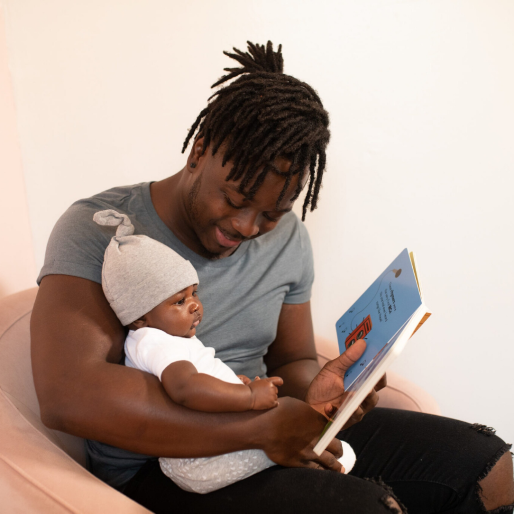 Parent and child reading